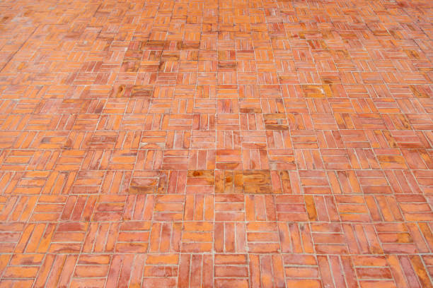 istock Brick block of floor 1219406155