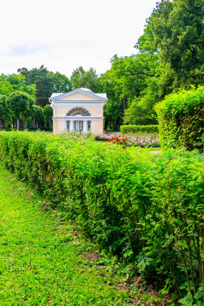 istock Pavilion Aviary in Pavlovsk park, Russia 1219407149