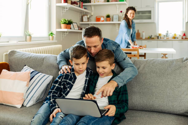 istock Saturday mornings are family time 1219410424