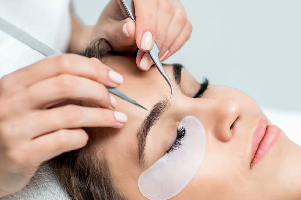 istock Hands are holding tweezers. 1219414985