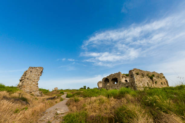 istock Byzantine hospital in Side, Turkey 1219421510