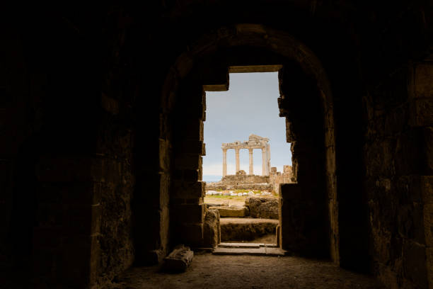 istock Temple of Apollo Side, Turkey 1219423211