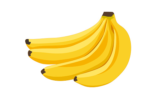 Bunch Of Bananas Illustration Stock Illustration - Download Image Now -  Banana, Vector, Fruit - iStock