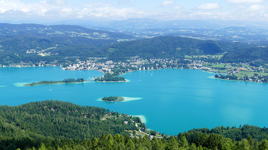 Carinthia is a southern Austrian region in the eastern Alps that encompasses Austria’s highest mountain, Grossglockner and it's characterized by alpine lakes like lake Woerthersee