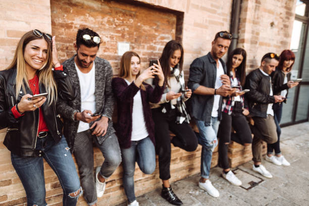 istock addicted to the social media 1219430742