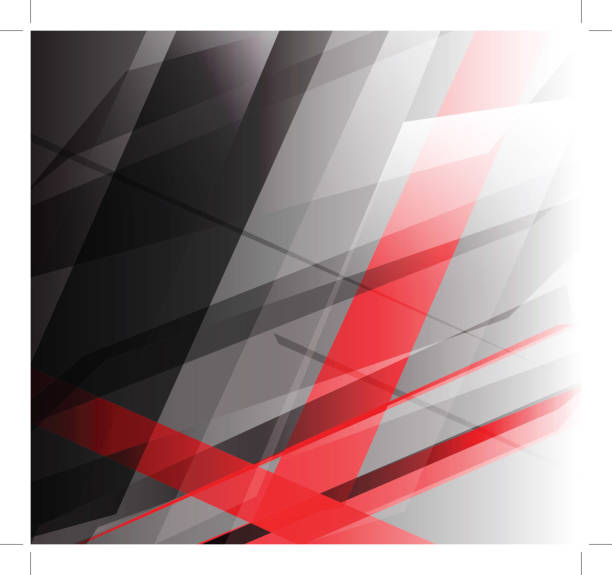 Abstract Vector Background Stock Illustration - Download Image Now - Red,  Black Color, Abstract - iStock