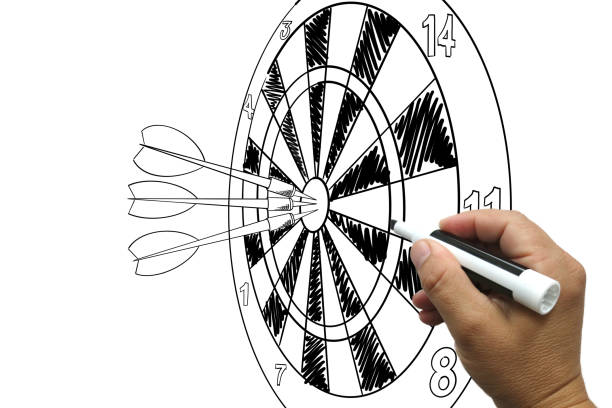 istock Marketing campaign business plan strategy target 1219432657