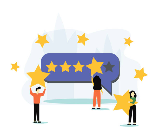 People Characters Giving Five Star Feedback. Clients Choosing Satisfaction Rating and Leaving Positive Review. Customer Service and User Experience Concept. Flat Isometric Vector Illustration. People Characters Giving Five Star Feedback. Clients Choosing Satisfaction Rating and Leaving Positive Review. Customer Service and User Experience Concept. Flat Isometric Vector Illustration. luxury hotel stock illustrations