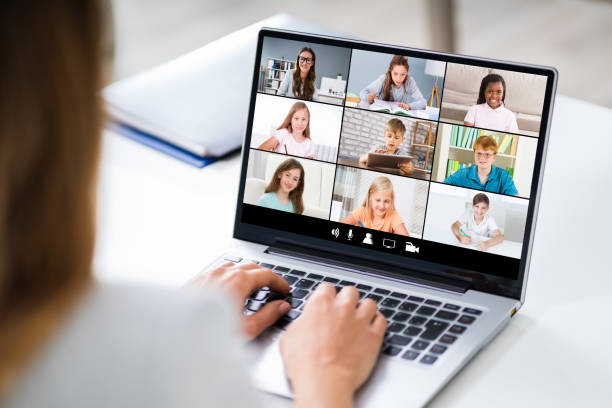 istock Businesswoman Using Laptop At Desk 1219438070