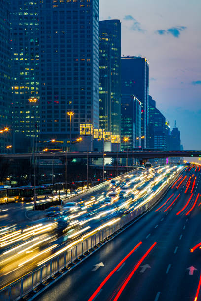istock City lights at blue hour 1219439780