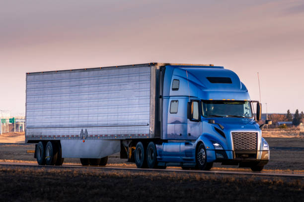 istock Semi Truck On the  Rural Trans-Canada Highway 1219445185