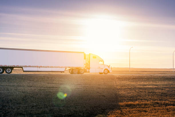 istock Semi Truck On the  Rural Trans-Canada Highway 1219445351
