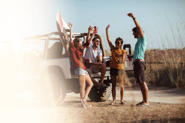 istock Summer vacation with friends 1219463126