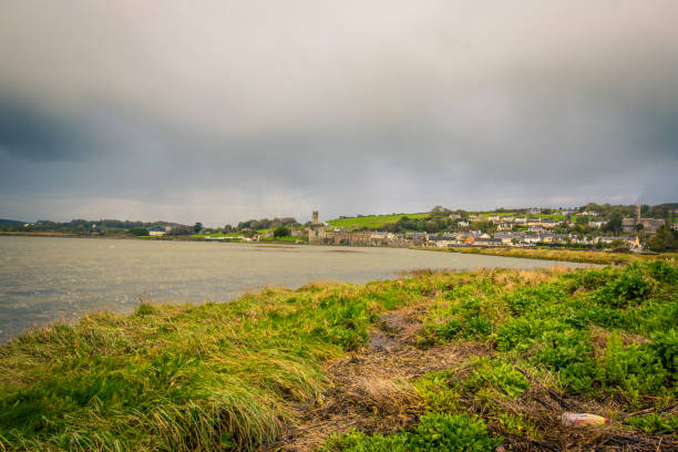 Rocky coast of a bay in Ireland