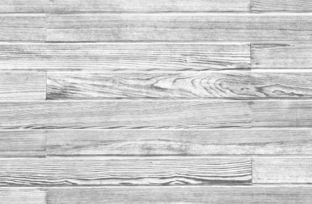 istock White wood wall plank texture or background 1219474384