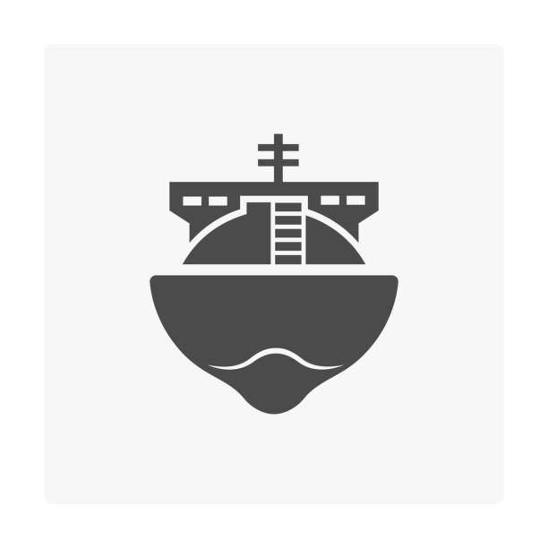 gas shipping icon Natural gas shipping icon. lng liquid natural gas stock illustrations