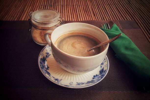 istock Cozy morning with a cup of coffee 1219495990