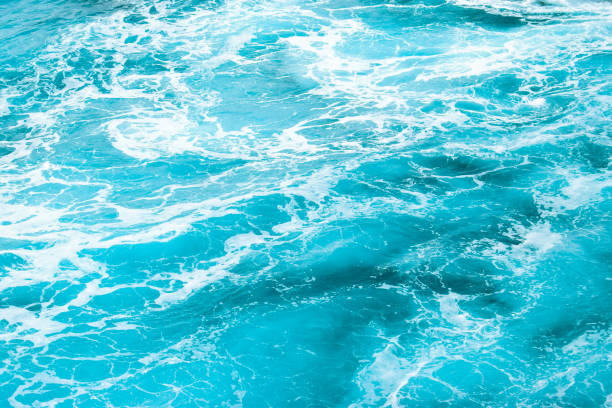 istock Marble water background, sea wave texture 1219502118