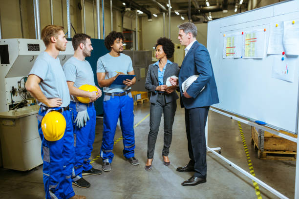 istock Colleagues at the work having meeting 1219505157