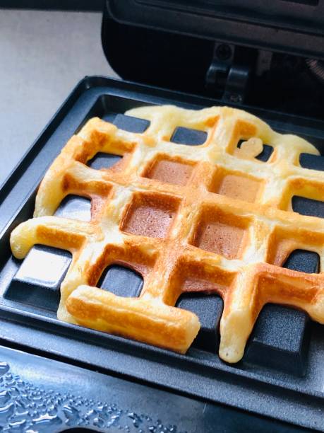 istock Preparation of Belgian waffles 1219510324