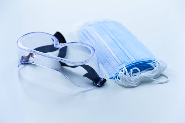 istock Masks, goggles, personal protective equipment 1219511472