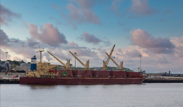 istock Red Tanker at Port 1219518504