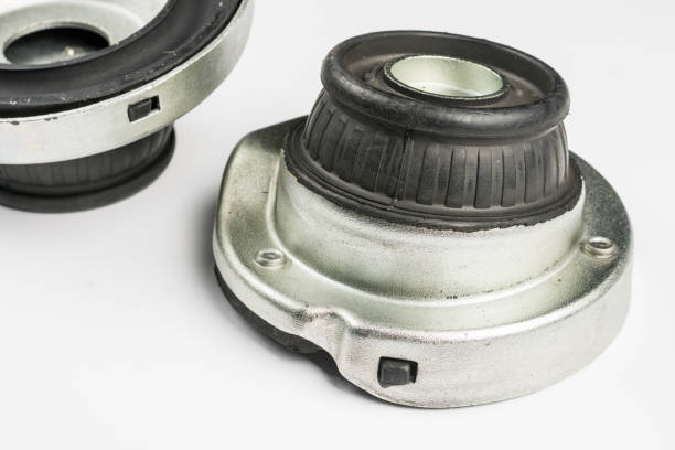istock Shock absorber top mounting kit isolated above white background 1219522063