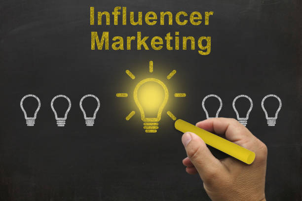 istock Influencer marketing brand advertisement business strategy 1219523083