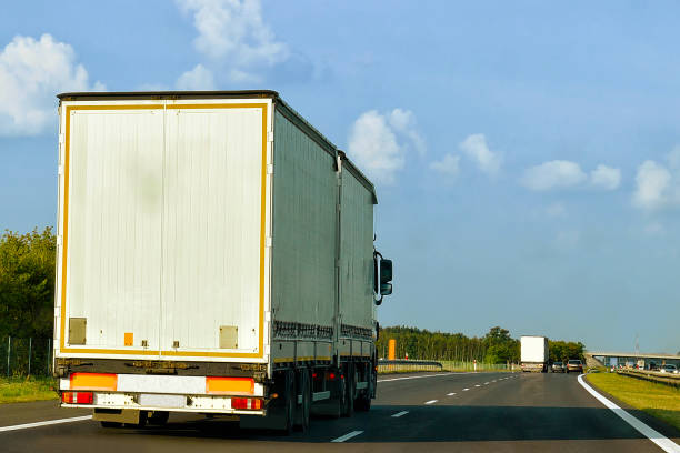 istock Truck on roadway Poland 1219525976