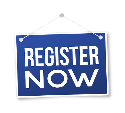 Register now for an event or school or business conference or special activity.