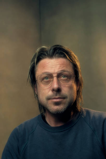 istock Studio portrait of a man wearing retro eyewear. 1219536530