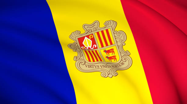 Andorra National Flag (Andorran flag)