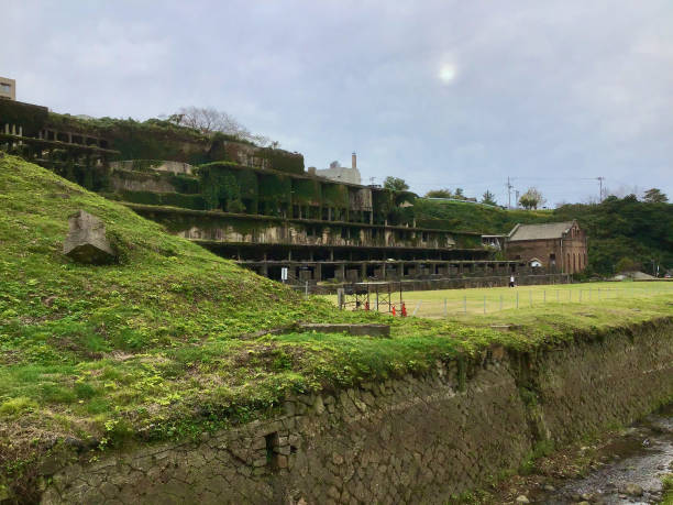 istock Kitazawa Flotation Plant in Sado Island 1219543426