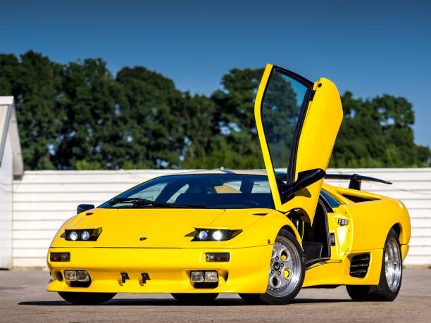 Lamborghini Diablo stock photo