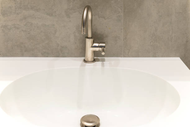 istock Washbasin in the bathroom 1219547511