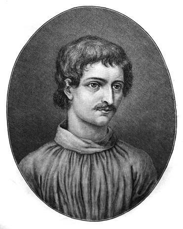 Das Porträt Des Giordano Bruno Ein Italienischer Dominikanerbruder