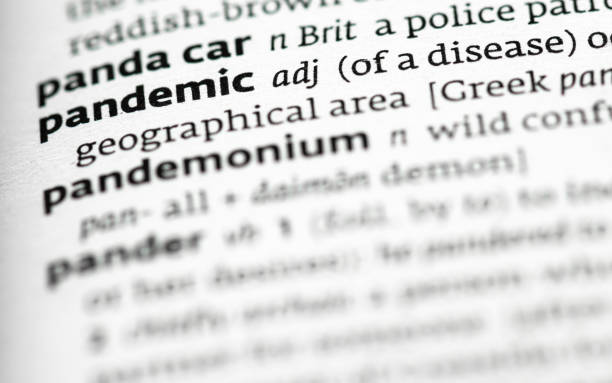 istock Pandemic - word definition close-up 1219551296