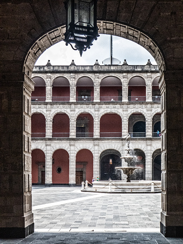 Palacio Nacional en la Ciudad de México, México photo
