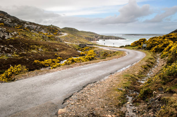 istock Coast road higlands, landscape. Scotland, Great Britain 1219553344