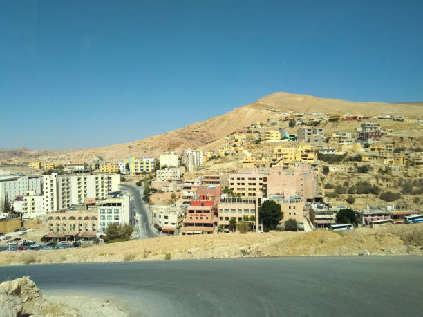 istock Modern arabic Petra city in Jordan 1219554891