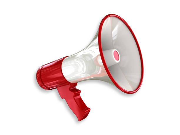 istock Marketing campaign strategy advertisement brand megaphone 1219556138