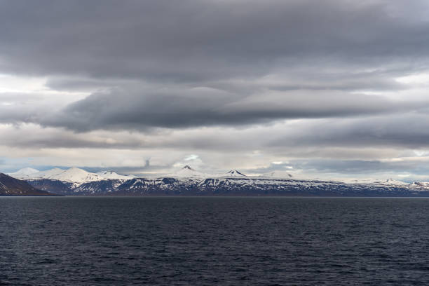 istock Arctic landscape with mountains in Svalbard, Norway 1219556944