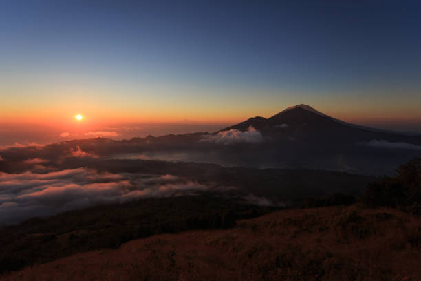 istock Sunrise on Mount Batur 1219562443