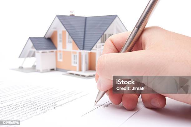 Umowy O Kredyt Hipoteczny - zdjęcia stockowe i więcej obrazów Zgodność - Zgodność, Kontrakt, Nieruchomość