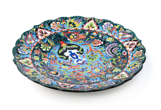 istock Oriental traditional decorative plate 1219568443