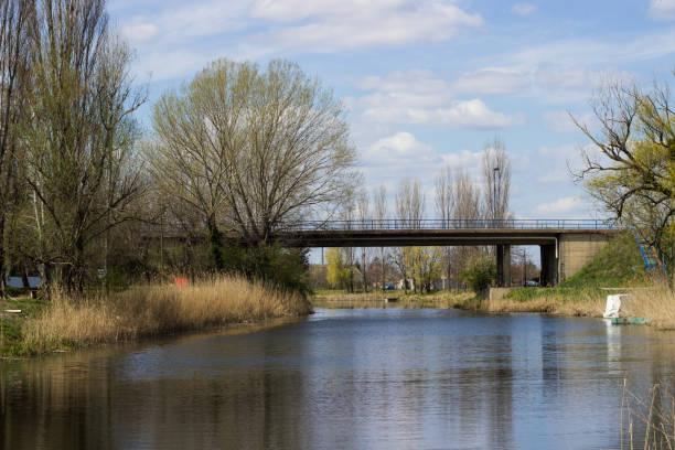 Sombor, Veliki Backi kanal, bridge on river