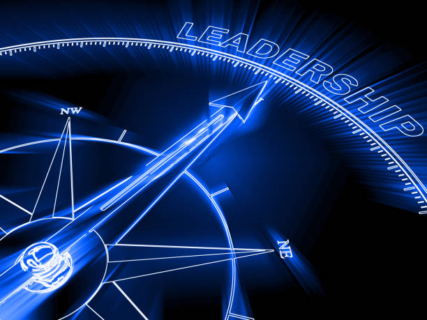 istock Leadership compass business target goal direction 1219574344