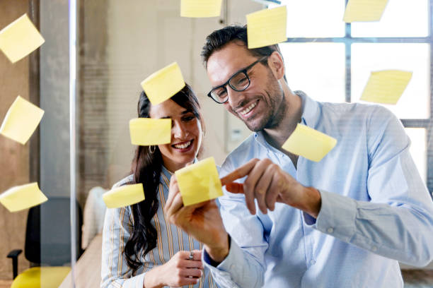 istock Young creative business people meeting at office 1219574577