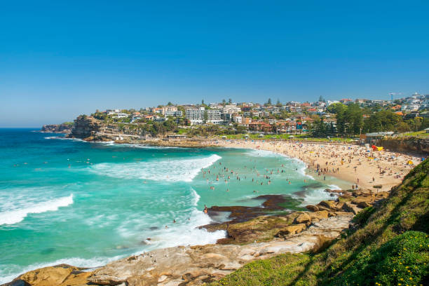 istock rowded Bondi beach, Sydney, Australia 1219575094