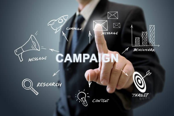 istock Marketing campaign brand advertisement business strategy 1219580367